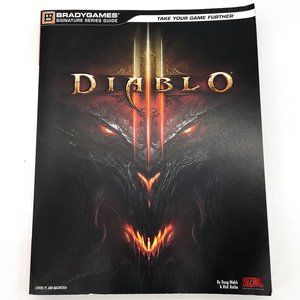 2012 Brady Games Diablo 3 Ultimate Signature Series Video Game Fantasy Guide